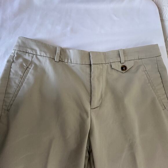 Dockers women's Size 8 34x20 capri Khaki cream beige  stretch - Picture 8 of 14